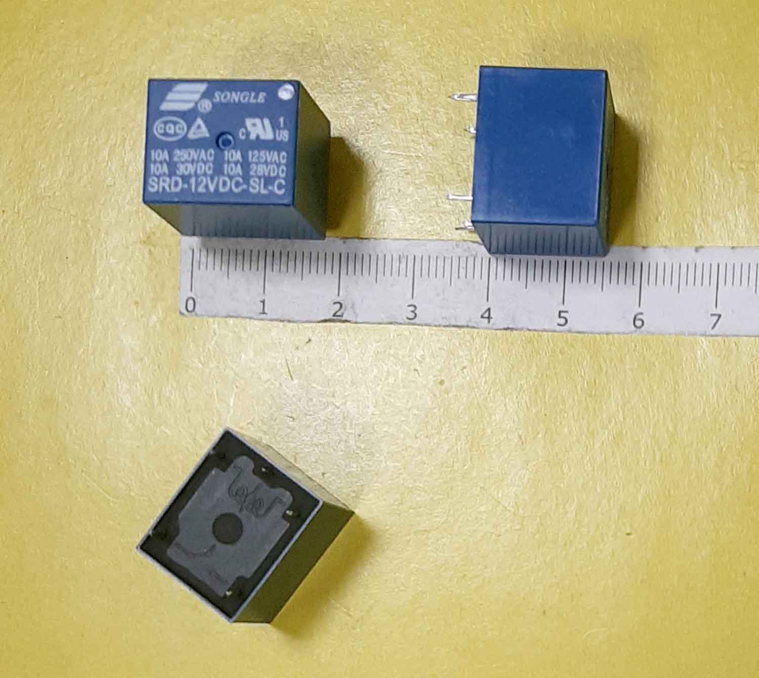 Реле SRD-012VDC-SL-C 10A
